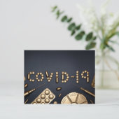Covid-19 Briefkaart (Staand voorkant)