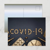 Covid-19 Briefkaart (Voorkant / Achterkant)