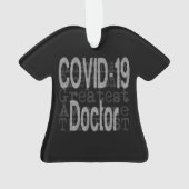COVID-19 Doctor Extraordinaire Ornament (achterkant)