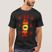 COVID-19-ervaring - Hope Sunset, Virussen glimlach T-shirt (Voorkant)