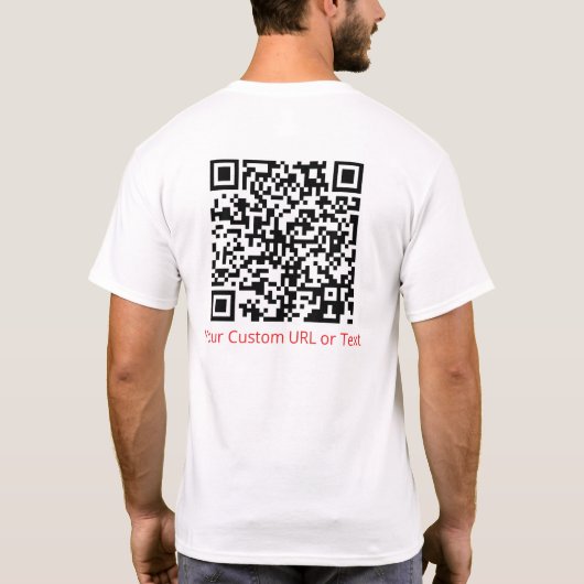 COVID-19 Experience, Pandemic, Death, Red & Black T-shirt (Achterkant)