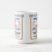Covid 19 Fighter Inspirerend koffie Mok (Center)