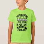 COVID 19 Frontliner Gift Some People Call Me T-shirt (Voorkant)