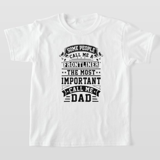 COVID 19 Frontliner Gift Some People Call Me T-shirt (Laagn)