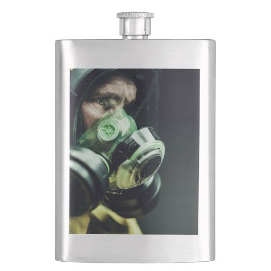 Covid 19-gasmasker flacon (Voorkant)