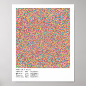 COVID-19 Genoom Poster (Voorkant)