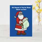 COVID-19  Goede of slechte kerstkaart Kaart (Gele Bloem)