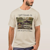 Covid-19-Humor T-shirt (Voorkant)