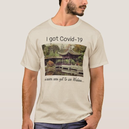 Covid-19-Humor T-shirt (Voorkant)