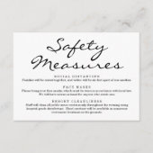 Covid 19 Informatie over het veiligheidsmasker - S Informatiekaartje (Voorkant)