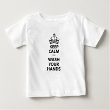 covid-19 keep calm and wash your hands t-shirt