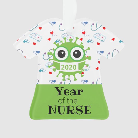 Covid -19 Ornament - Zuursierplanten (voorkant)