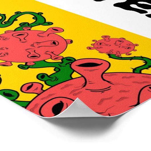 Covid 19 poster (Hoek)