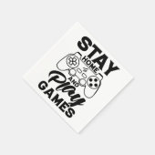 COVID 19 Quarantine Gamer Gift - Stay At Home Servet (Hoek)