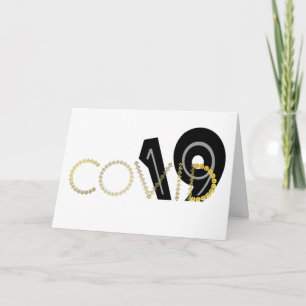 COVID 19 Samen zijn we sterk bedankt Card Kaart