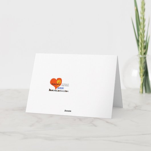 COVID-19 Santa en zijn Slaapse Kerstkaart Kaart (Achterkant)