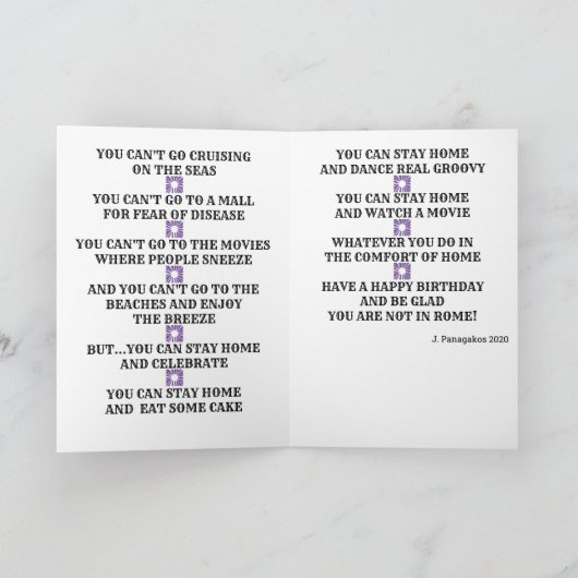 Covid-19 tijdcapsule met de Mona Lisa Kaart (Binnen)