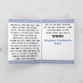 Covid-19 Time capsule Father's Day Card Bedankkaart (Binnen)