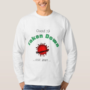 COVID 19 uit de lucht gehaald T-shirt