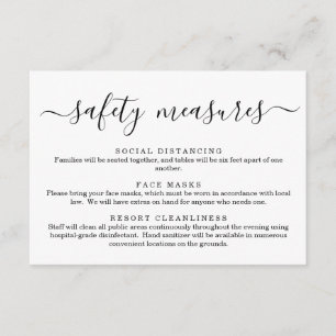 Covid 19 Veiligheidsmasker Sociale Afstand Informa Informatiekaartje