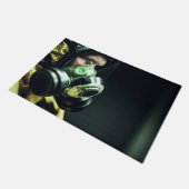 Covid 19 Vloermat gasmasker Deurmat (Schuin)