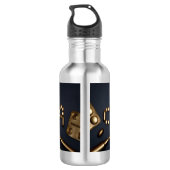 Covid-19 Waterfles (Achterkant)