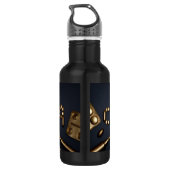 Covid-19 Waterfles (Achterkant)