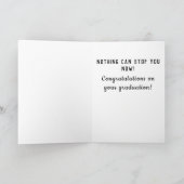 Covid Afstuderen Klasse van 2025 Afstuderen Kaart (Binnen)