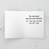 Covid Afstuderen Klasse van 2025 Afstuderen Kaart (Binnen)