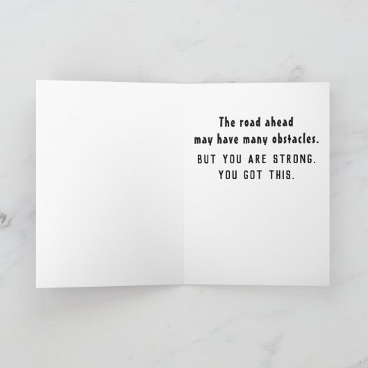 Covid Afstuderen Klasse van 2025 Afstuderen Kaart (Binnen)