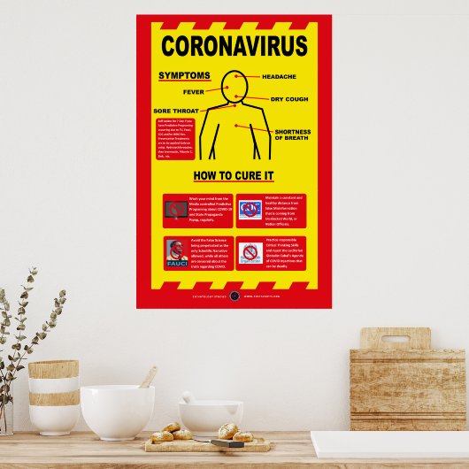 COVID - Behandelingen Poster (Keuken)