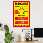 COVID - Behandelingen Poster (Thuiskantoor)