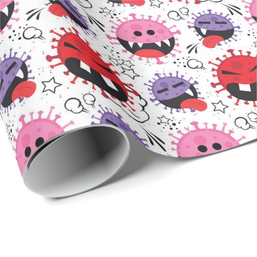 Covid. Cadeaupapier (Rol Hoek)