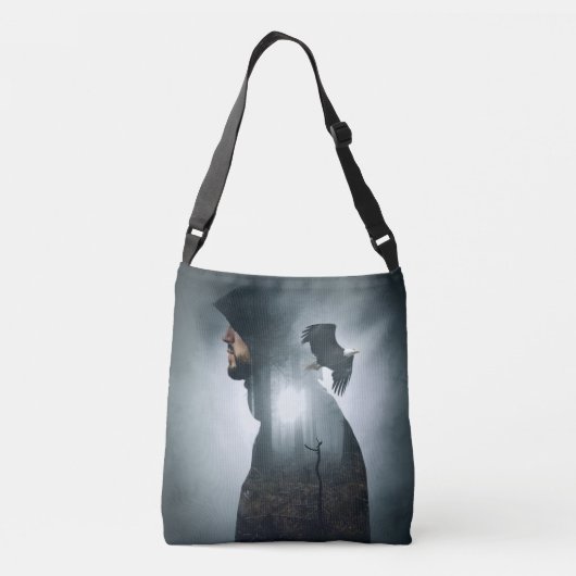 Covid - de volgende generatie crossbody tas (Achterkant)