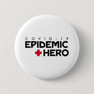 COVID Epidemiologische Hero Ronde Button 5,7 Cm