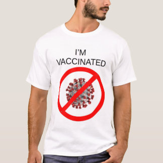 COVID gevaccineerd vaccin T-shirt