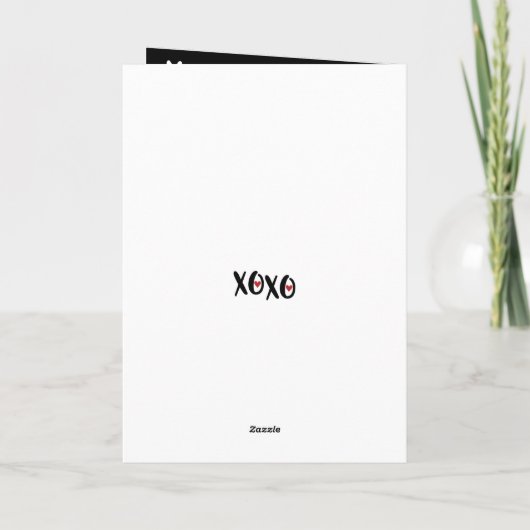 Covid gevaccineerd | Welkom Kusjes Knuffels Valent Feestdagen Kaart (Achterkant)