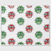 Covid Gift Wrap Cadeaupapier (Vlak)