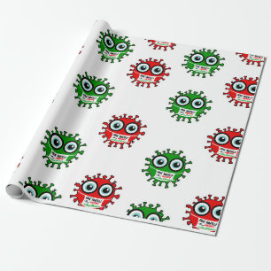 Covid Gift Wrap Cadeaupapier
