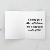 Covid-kerstkaart Feestdagen Kaart (Binnen)