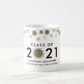 COVID-KLASSE VAN 2021 gepersonaliseerd Koffiemok (Center)