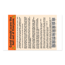 Covid moet de stickers van de hellepapieren afschr