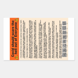 Covid moet de stickers van de hellepapieren afschr