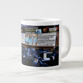 Covid, oorlogskamer grote koffiekop (Voorkant rechts)