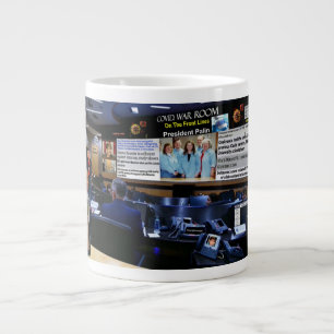 Covid, oorlogskamer grote koffiekop