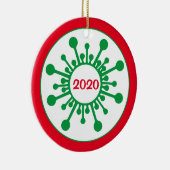 Covid Ornament - Het jaar dat we allemaal thuisble (Rechts)