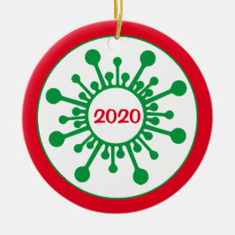 Covid Ornament - Het jaar dat we allemaal thuisble