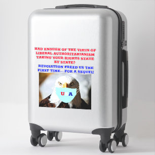 COVID REVOLT STICKER