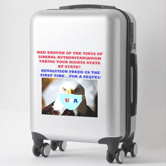 COVID REVOLT STICKER (Koffer)