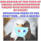 COVID REVOLT STICKER (Voorkant)